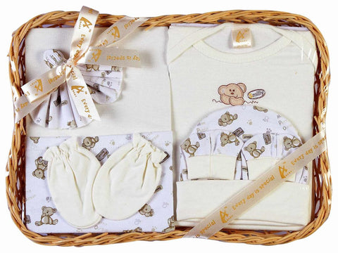 Advance Baby 7 Piece Gift Set - Cream (0 - 1 Year)