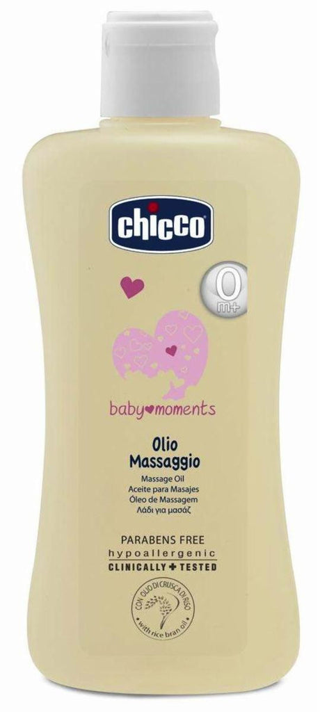 Chicco Baby Moments Massage Oil - 100 ml