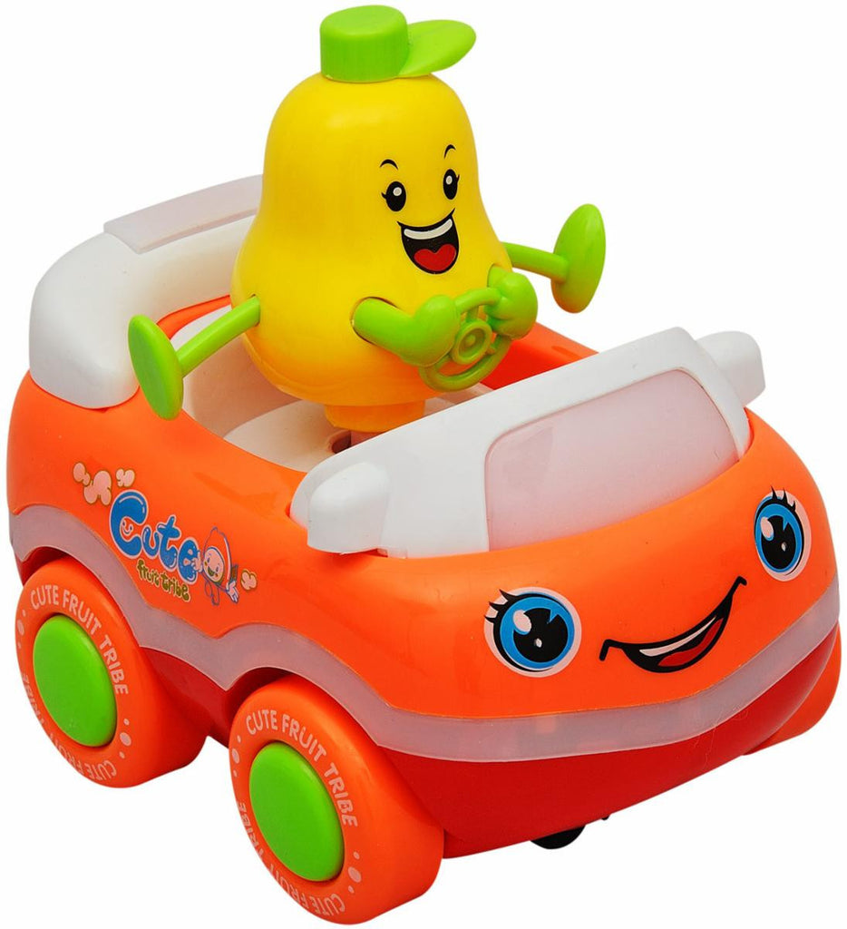 Ollington St. Collection Electronic Car With Light and Sound - Orange